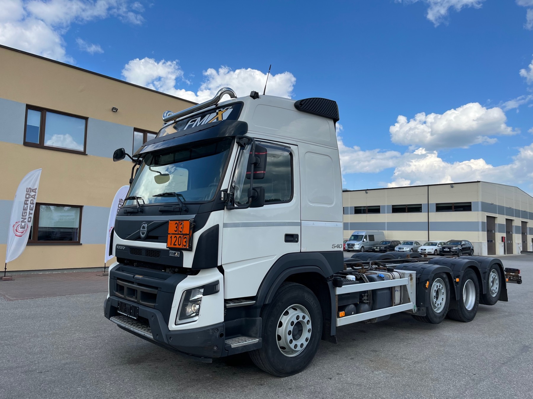 Volvo FMX540 8X2/6 EURO 6 + HYDRAULICS + ADR + VEB