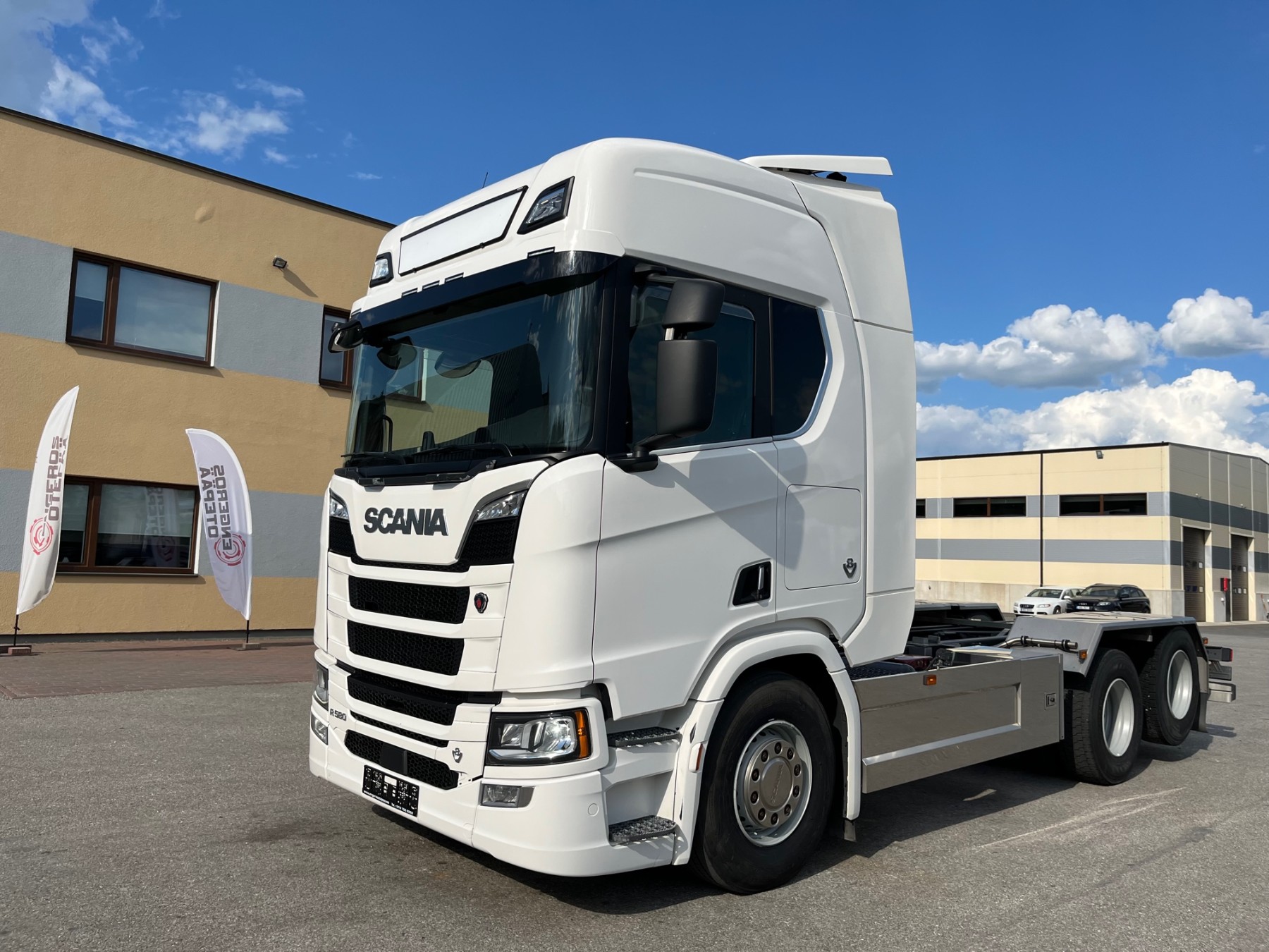 Scania R580 6x2 EURO 6 + FULL AIR + RETARDER + HYDRAULICS