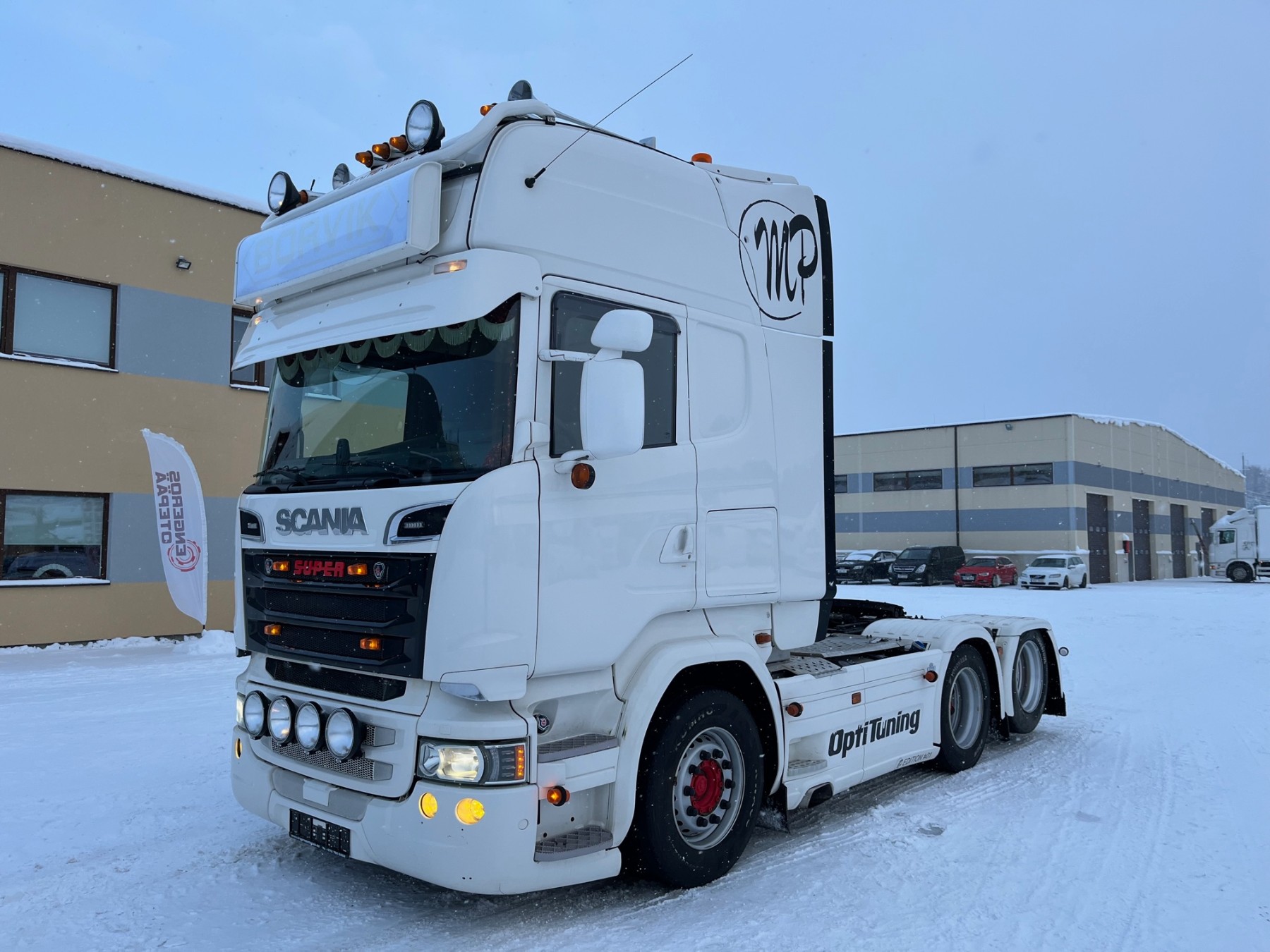 Scania R580 6x2 EURO 6 + FULL AIR + RETARDER