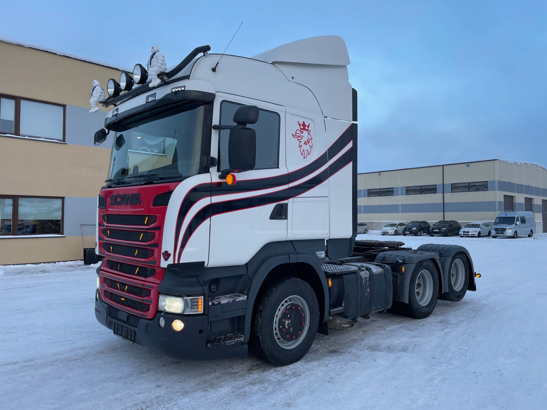 Scania R520 6x2 EURO6 + RETARDER